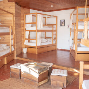 One bed in the 11p Shared Dorm